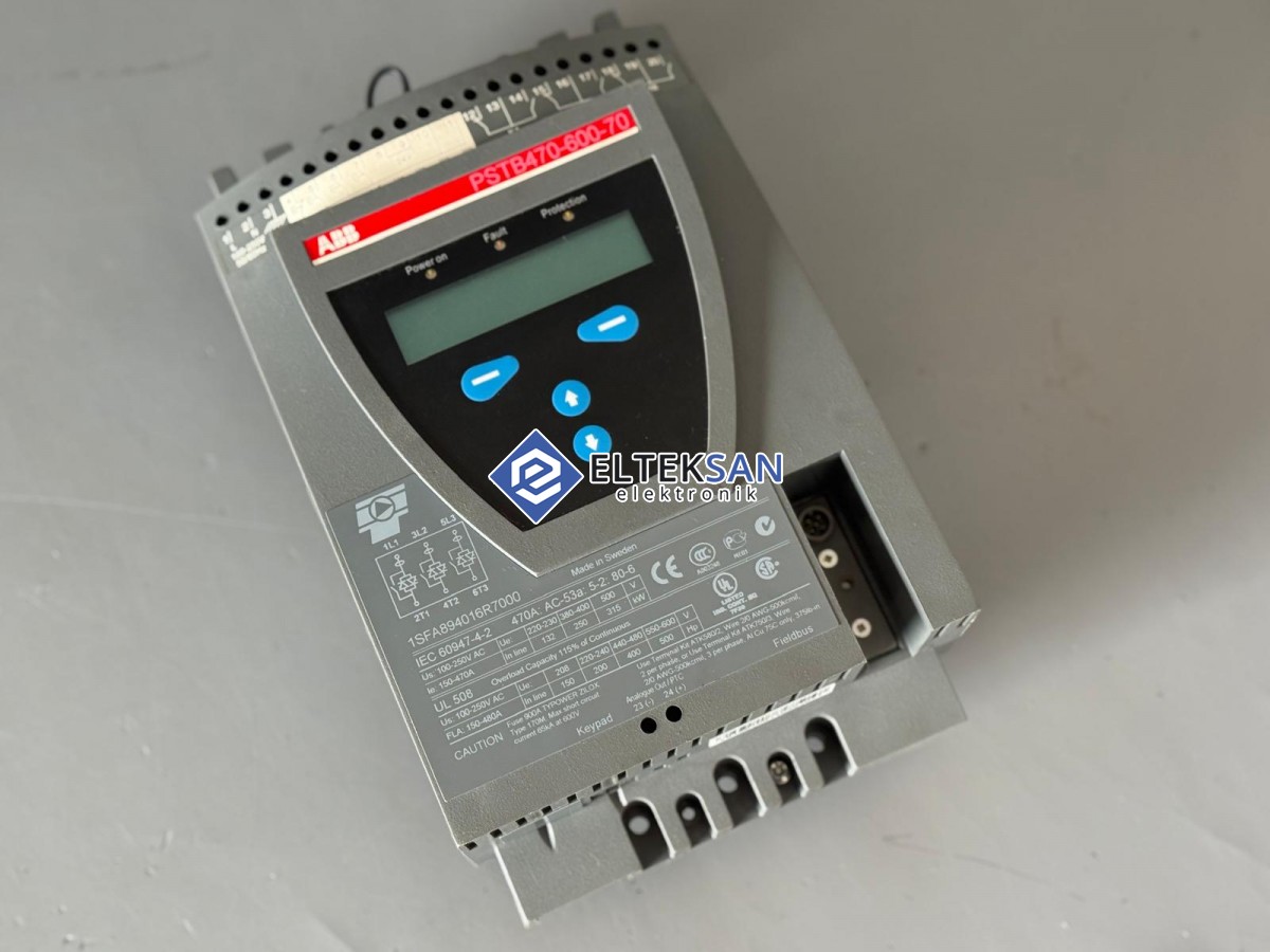 Elteksan -ABB PSTB470-600-70 Soft Starter Kontrol Kartı Tamiri