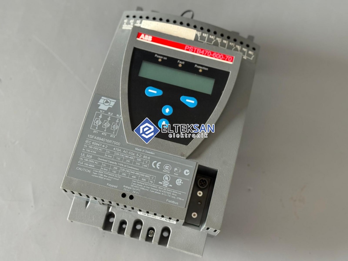 Elteksan -ABB PSTB470-600-70 Soft Starter Kontrol Kartı Tamiri