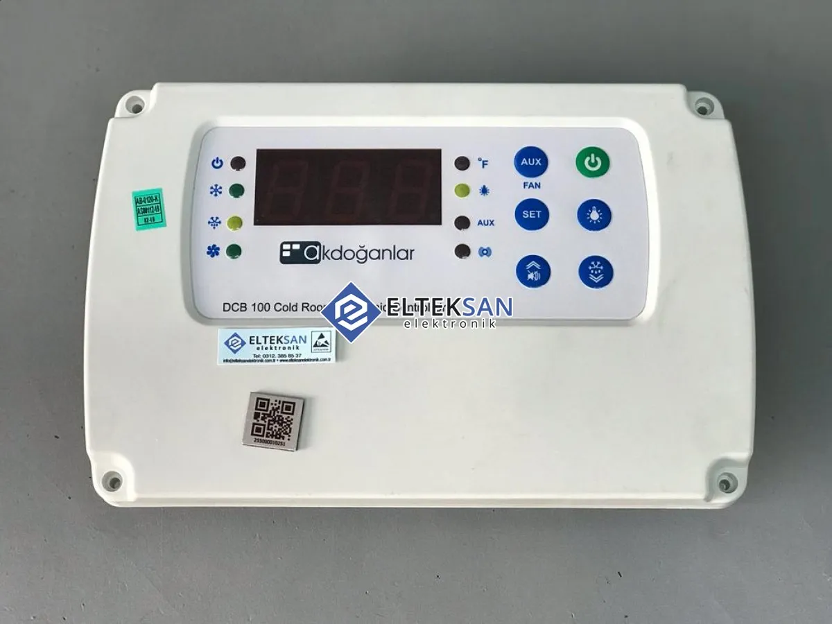 AKDOĞANLAR DCB100 Cold Room Control Electronic Card Repair