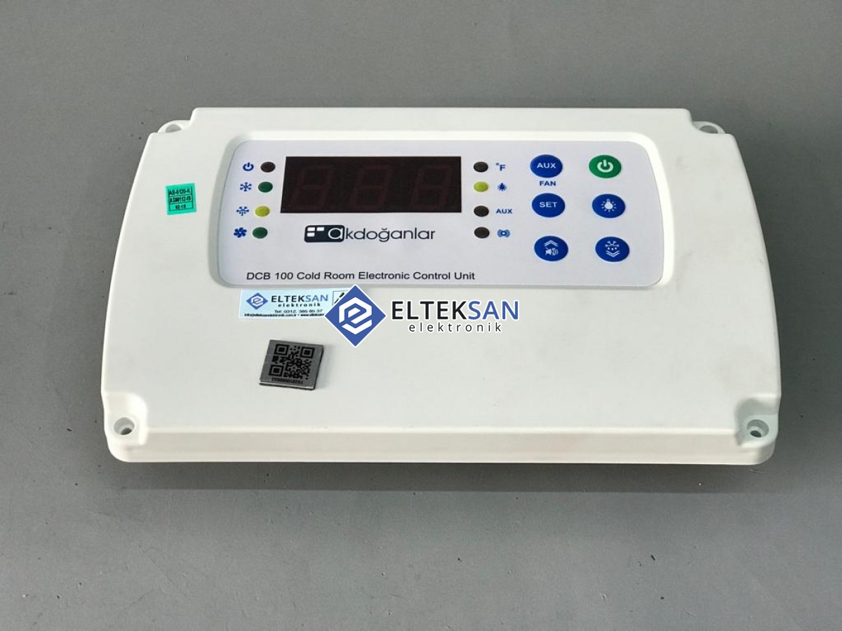 Elteksan -AKDOĞANLAR DCB100 Soğuk Oda Kontrol Elektronik Kart Tamiri