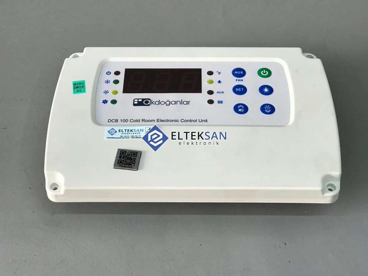 Elteksan - AKDOĞANLAR DCB100 Cold Room Control Electronic Card Repair