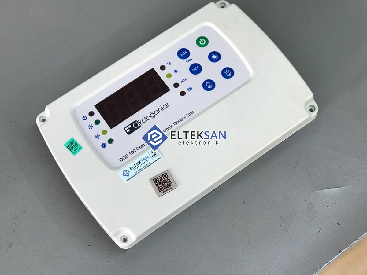 Elteksan -AKDOĞANLAR DCB100 Soğuk Oda Kontrol Elektronik Kart Tamiri