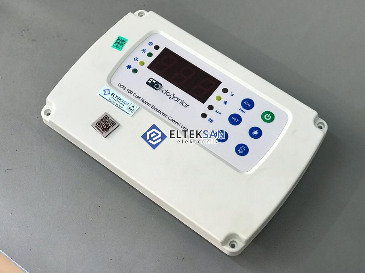 Elteksan -AKDOĞANLAR DCB100 Soğuk Oda Kontrol Elektronik Kart Tamiri