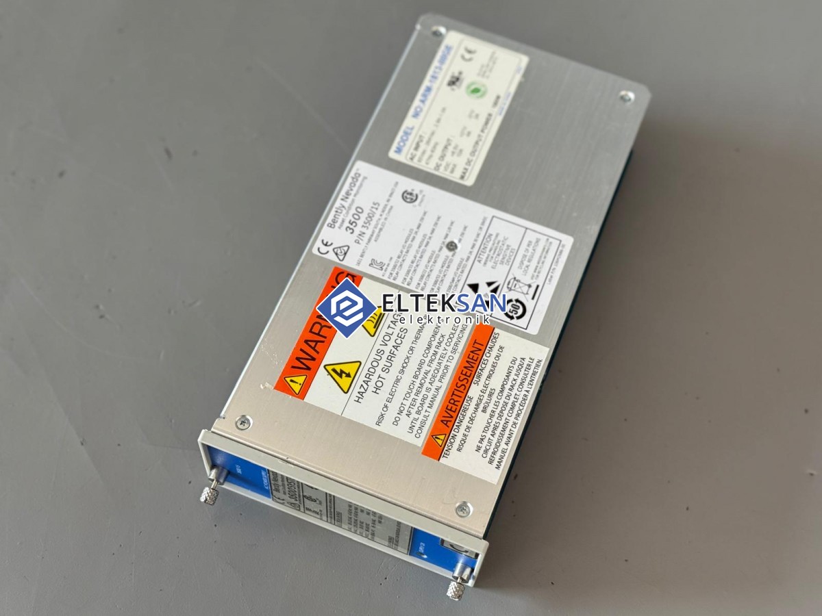 Elteksan -BENTLY NEVADA 3500/15 ARM-1813-00GE Power Supply Tamiri