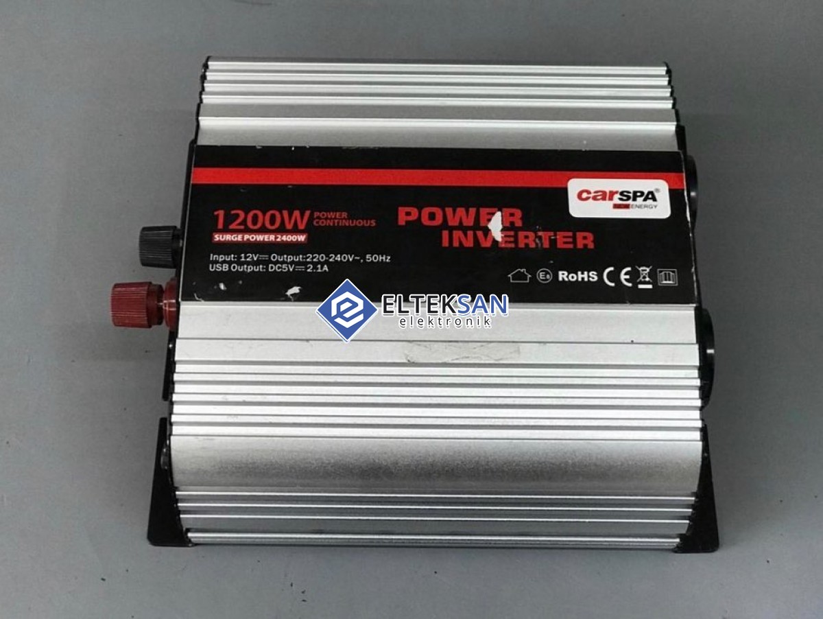 Elteksan -CARSPA MS1200 12V 1200W İnverter Tamiri