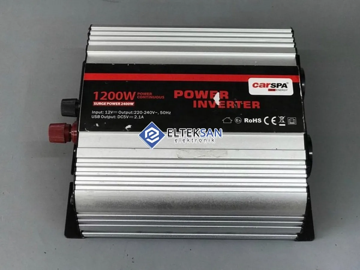 Elteksan - CARSPA MS1200 12V 1200W İnverter Tamiri