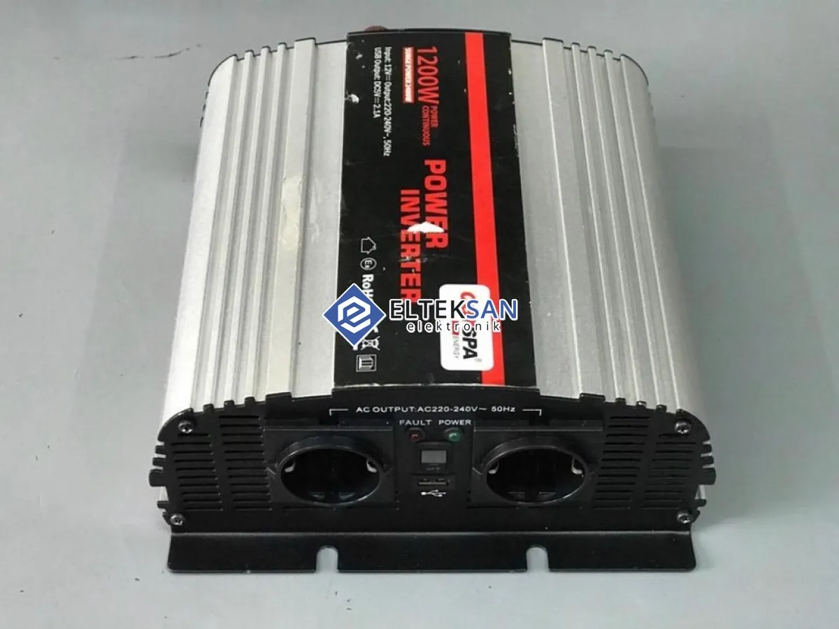 Elteksan - CARSPA MS1200 12V 1200W İnverter Tamiri