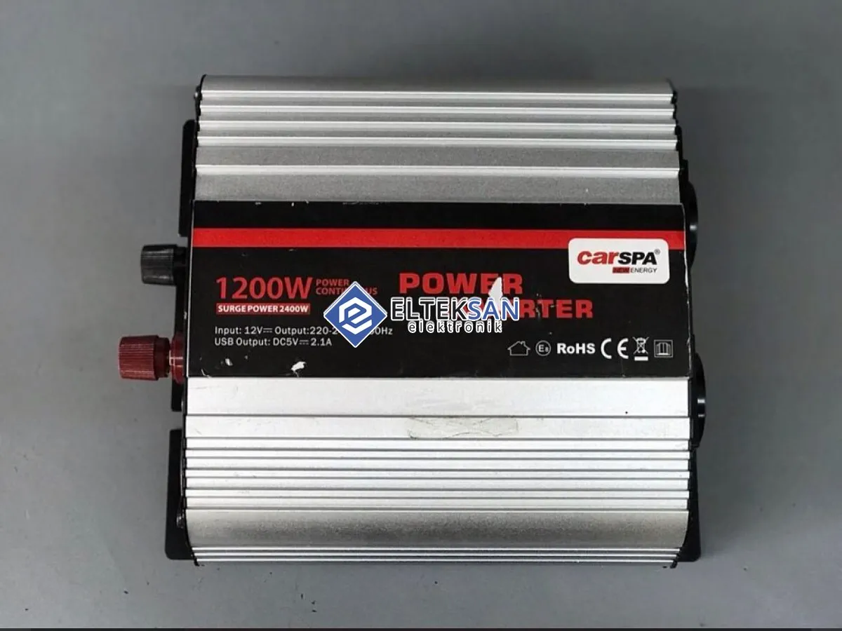 Elteksan - CARSPA MS1200 12V 1200W İnverter Tamiri