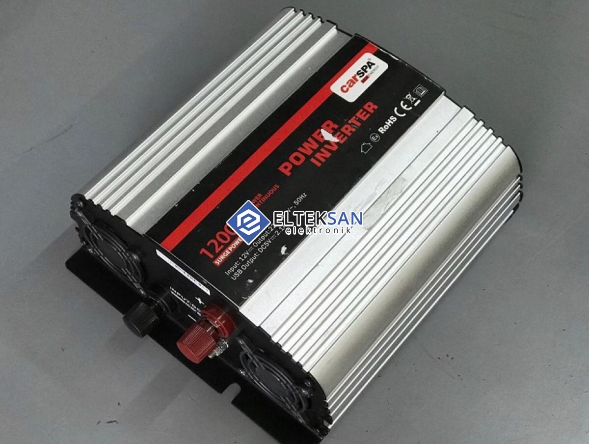 Elteksan -CARSPA MS1200 12V 1200W İnverter Tamiri