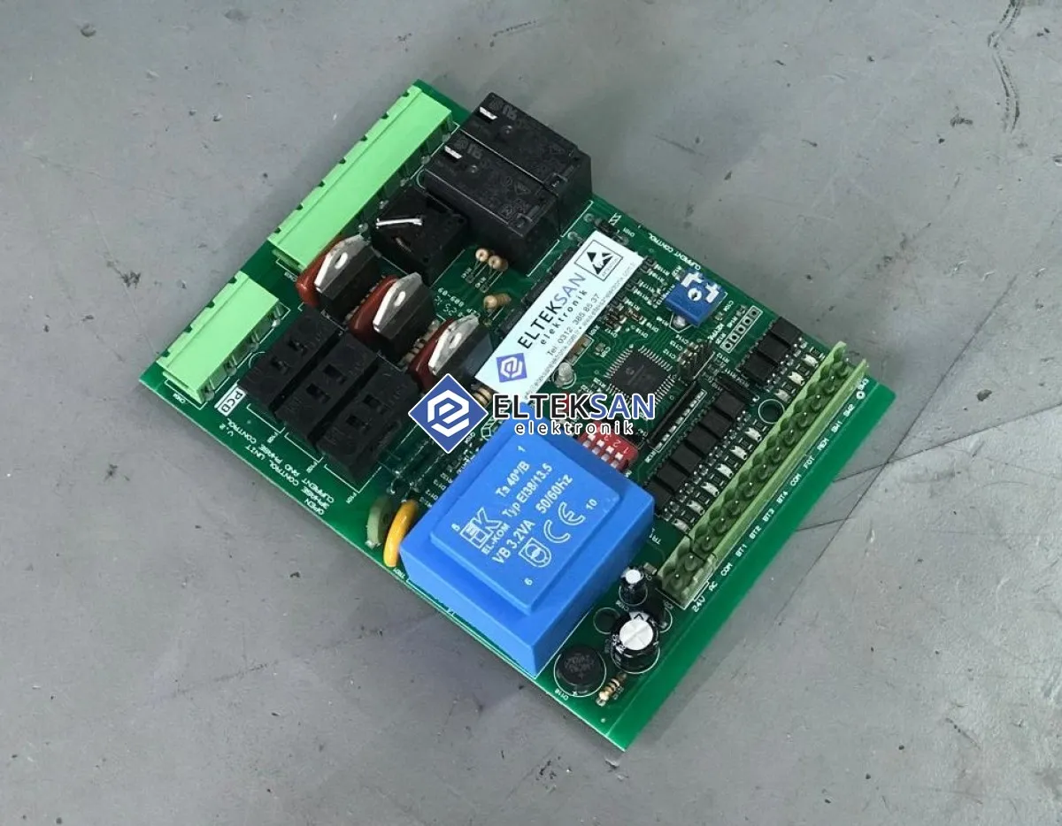 Elteksan - CZP809-09 3 Phase Door Control Electronic Card Repair