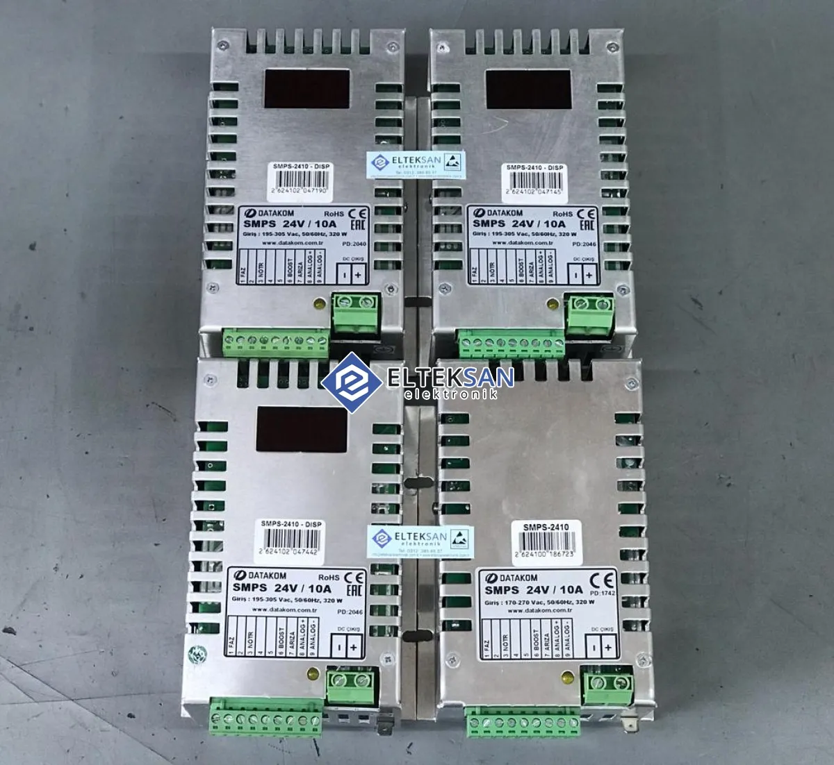 Elteksan - DATAKOM SMPS-2410 Şarj Redresör Tamiri