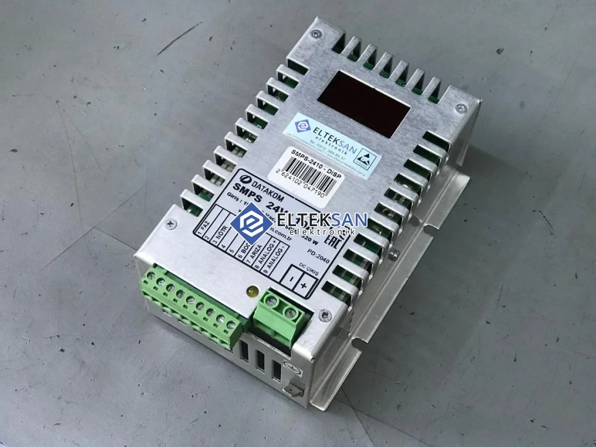 Elteksan - DATAKOM SMPS-2410 Şarj Redresör Tamiri