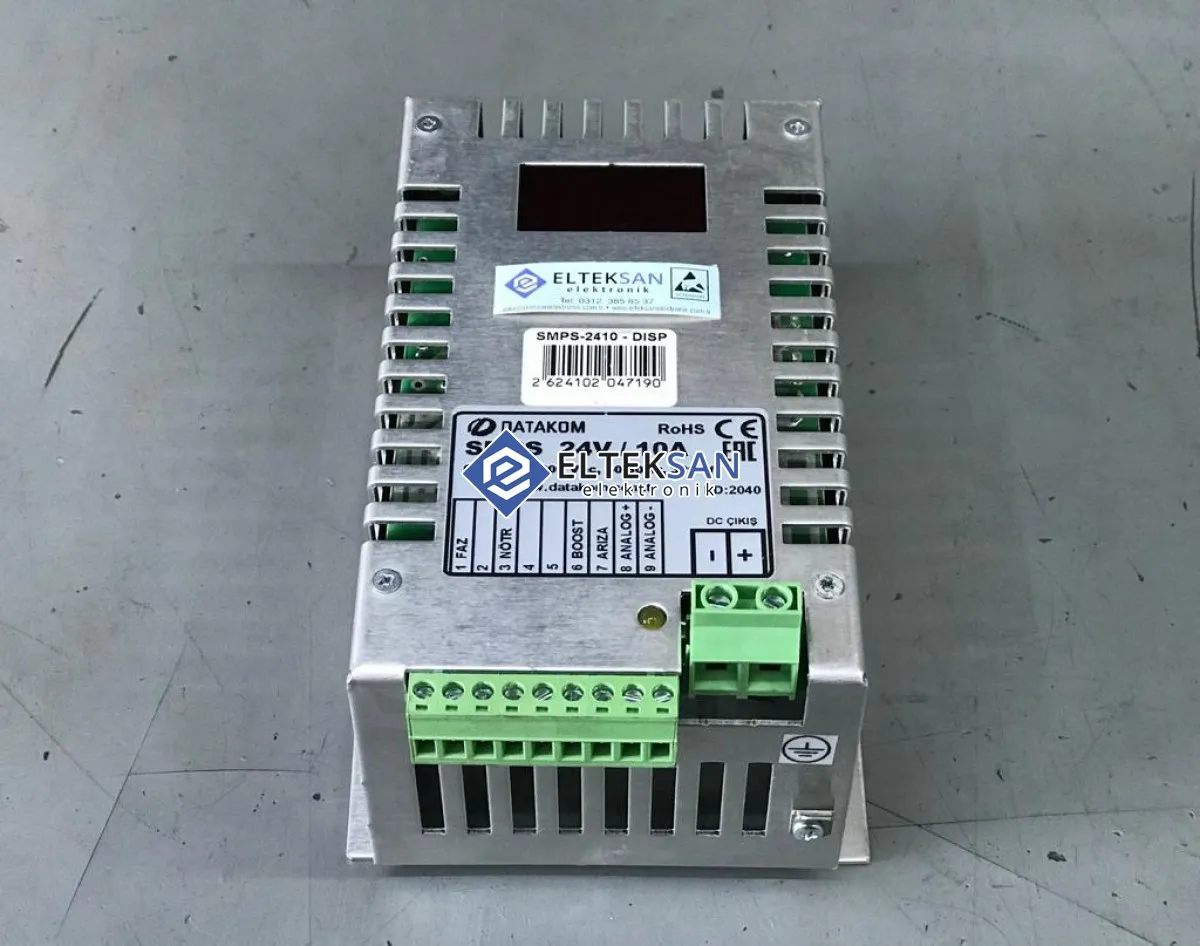 Elteksan - DATAKOM SMPS-2410 Şarj Redresör Tamiri