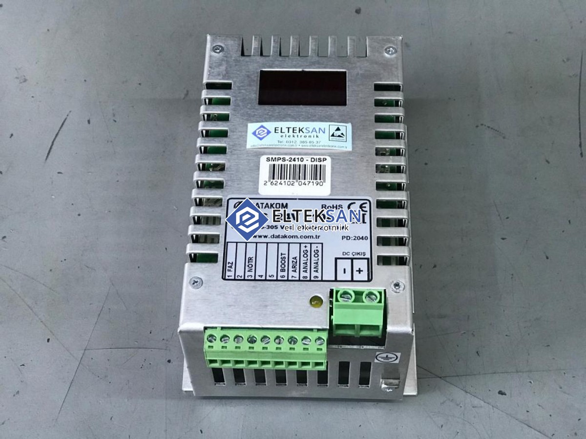 Elteksan -DATAKOM SMPS-2410 Şarj Redresör Tamiri
