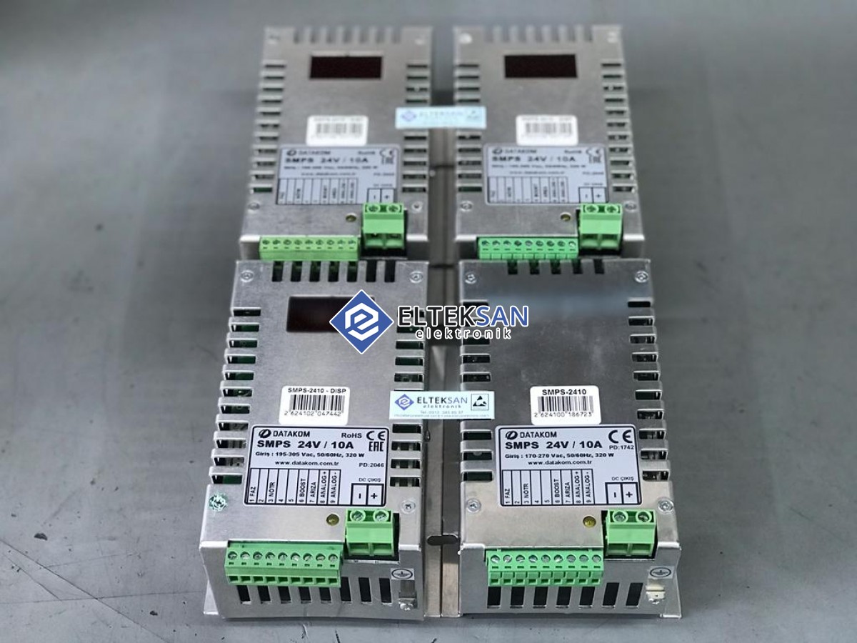 Elteksan -DATAKOM SMPS-2410 Şarj Redresör Tamiri