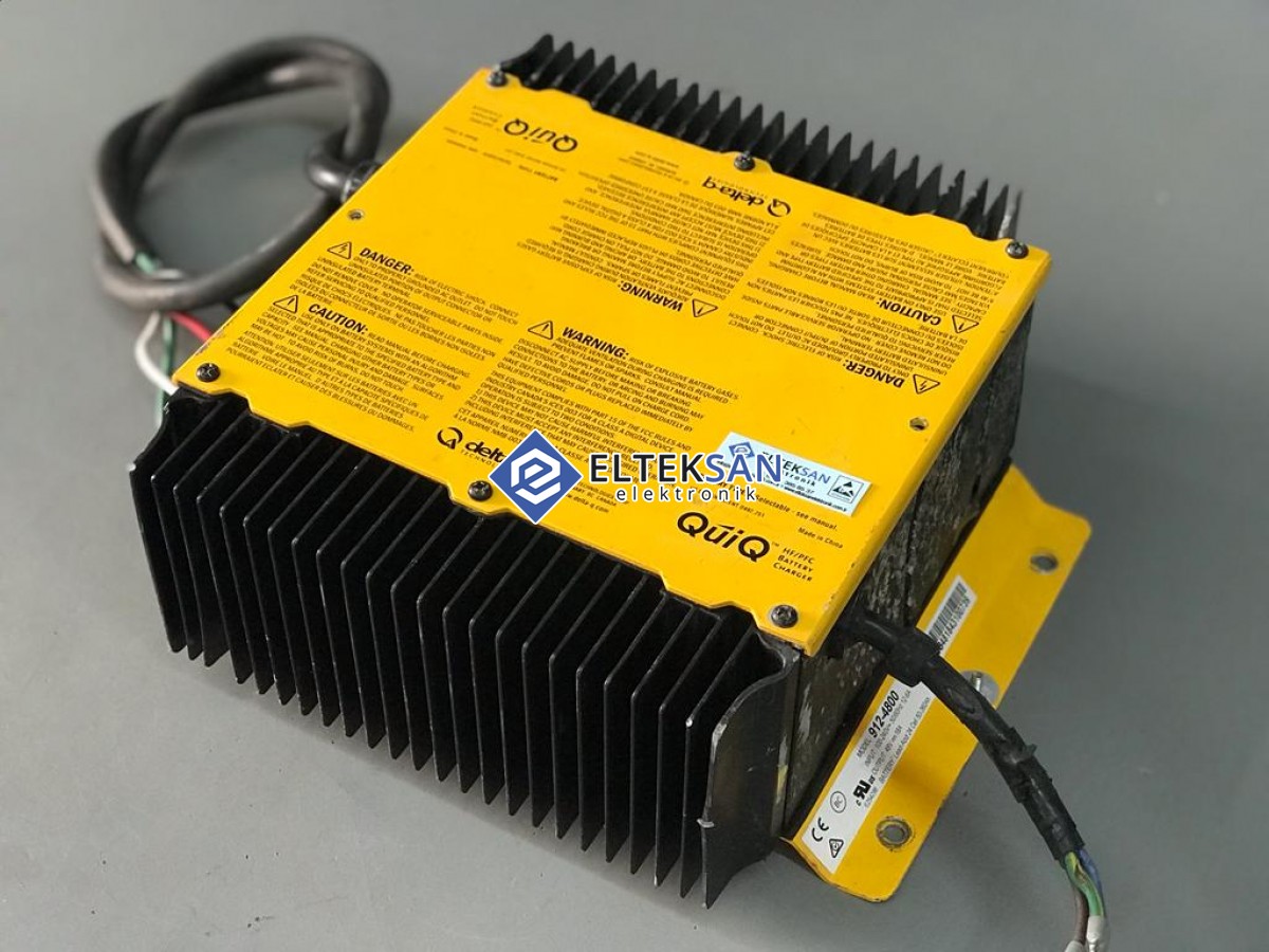 Elteksan -DELTA-Q 912-4800 48V 18A Akü Şarj Cihazı Tamiri