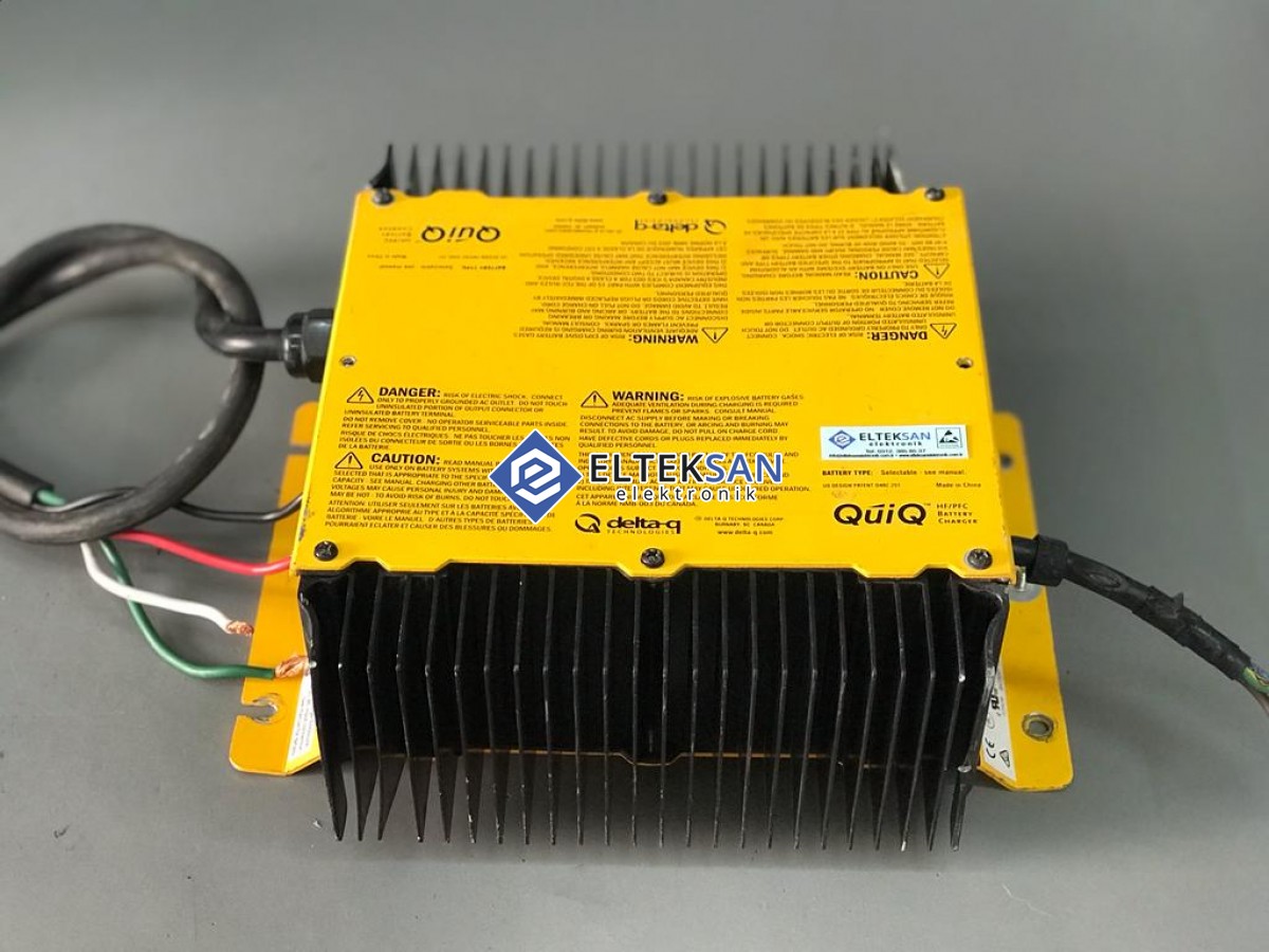 Elteksan -DELTA-Q 912-4800 48V 18A Akü Şarj Cihazı Tamiri