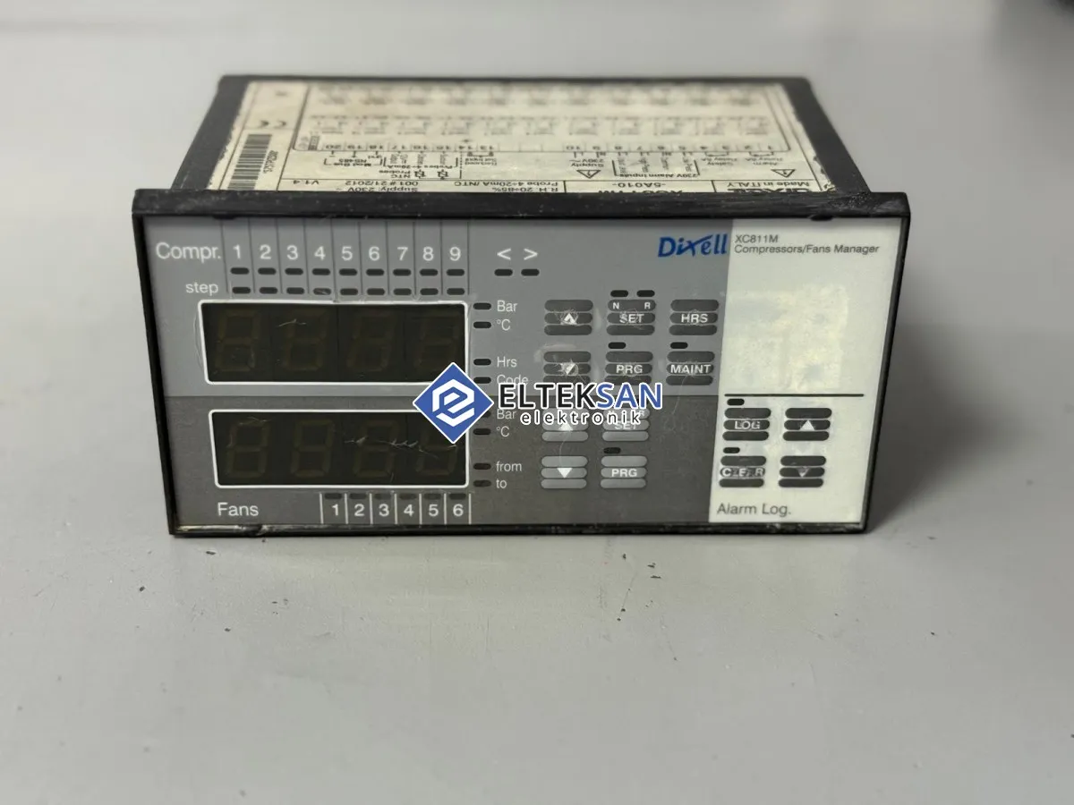 Dixell XC811M Compressor/Fan Controller Repair | Elteksan Elektronik
