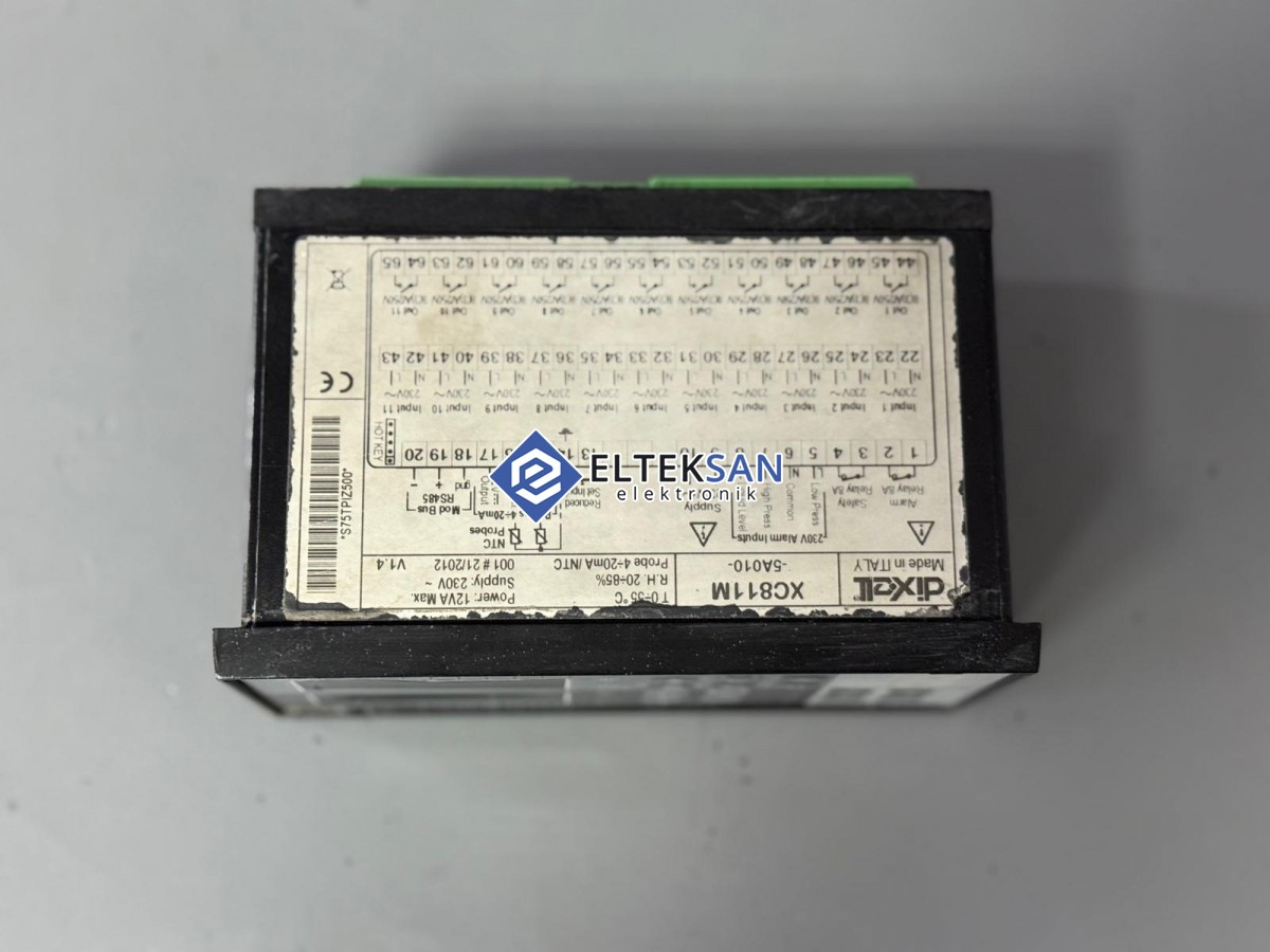 Elteksan -DİXELL XC811M Kompresör/Fan Kontrol Cihazı Tamiri
