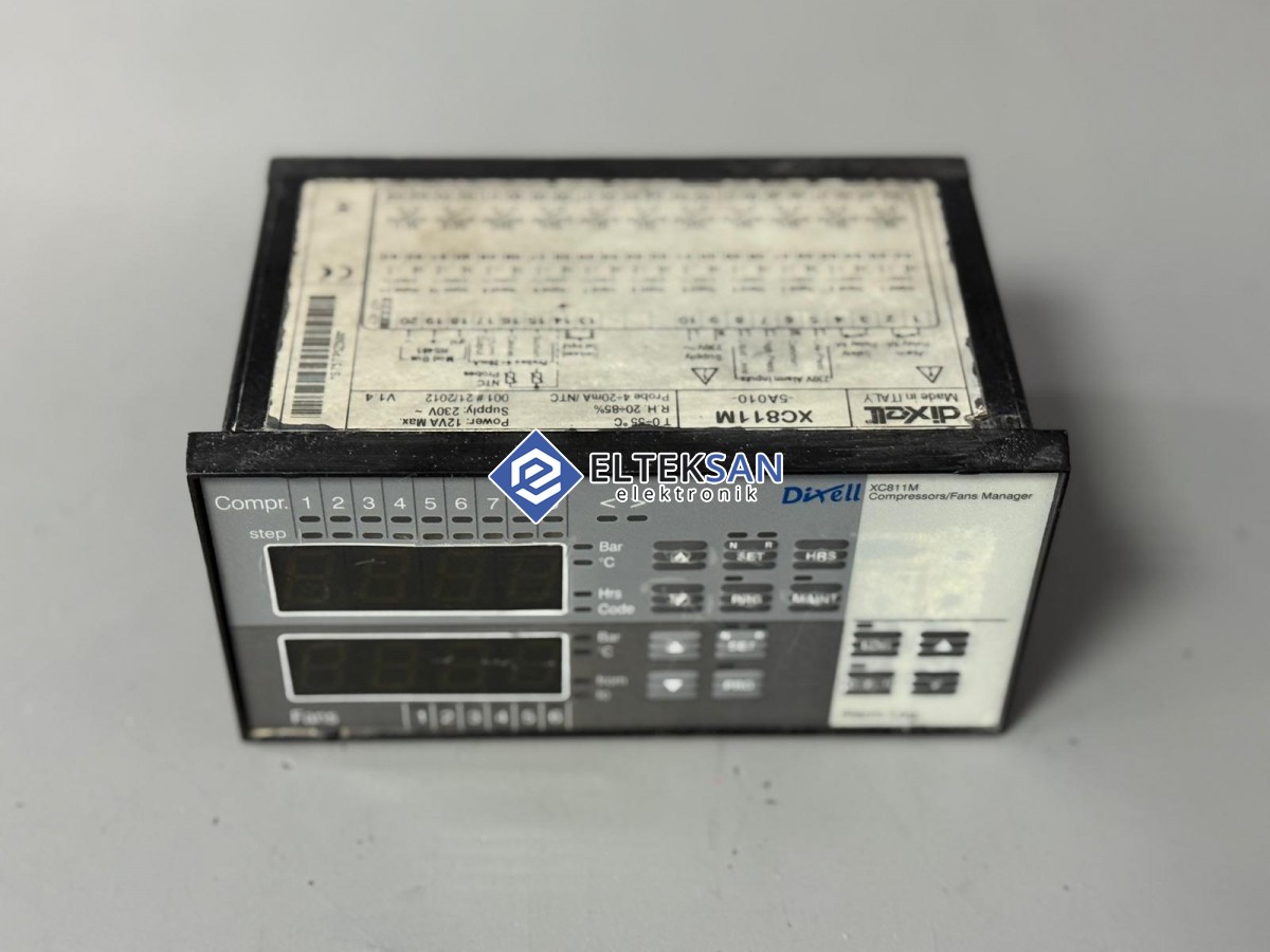 Elteksan -DİXELL XC811M Kompresör/Fan Kontrol Cihazı Tamiri