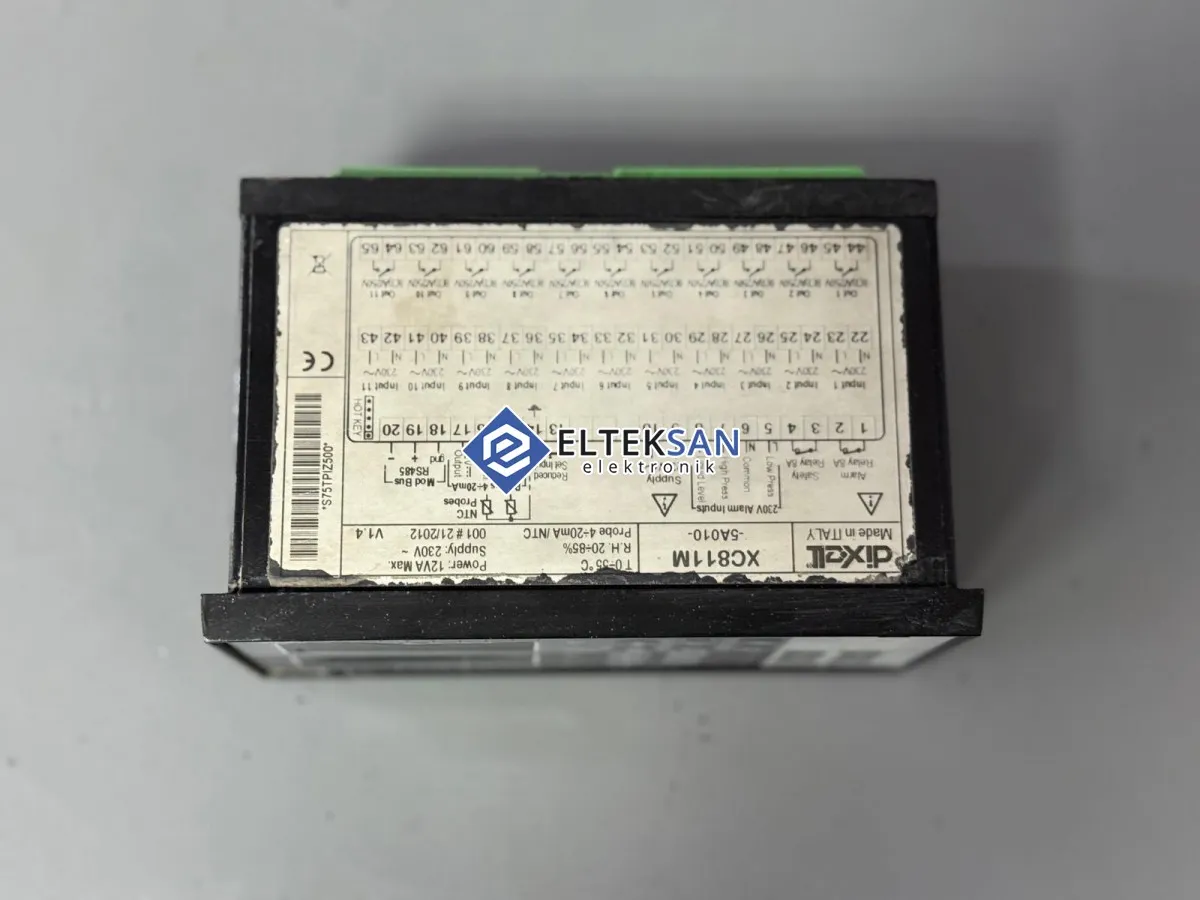 Elteksan - Dixell XC811M Compressor/Fan Controller Repair | Elteksan Elektronik