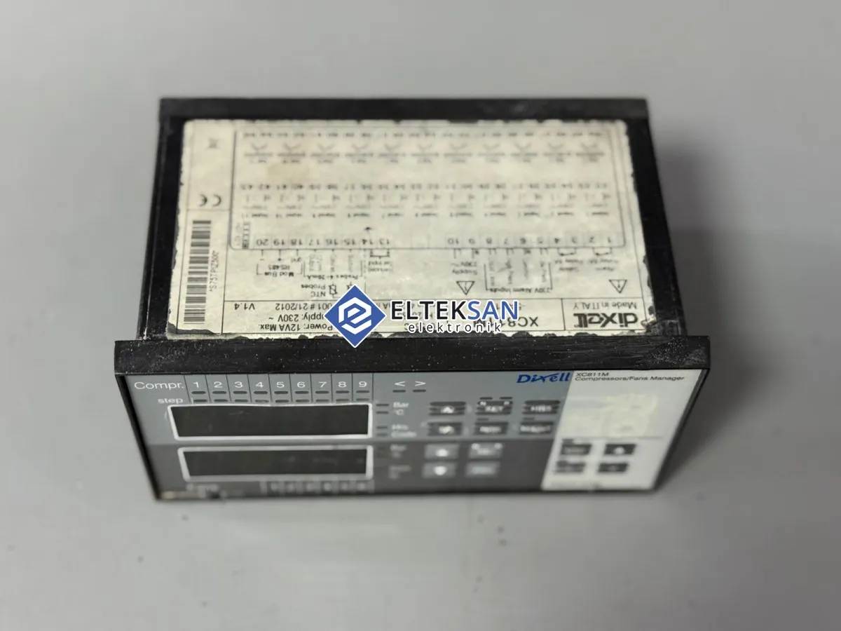 Elteksan - Dixell XC811M Compressor/Fan Controller Repair | Elteksan Elektronik