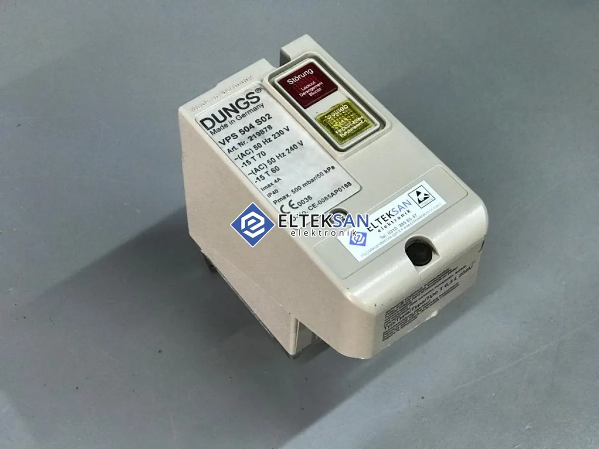 Elteksan - DUNGS VPS 504 S02 Burner Gas Leak Detector Repair