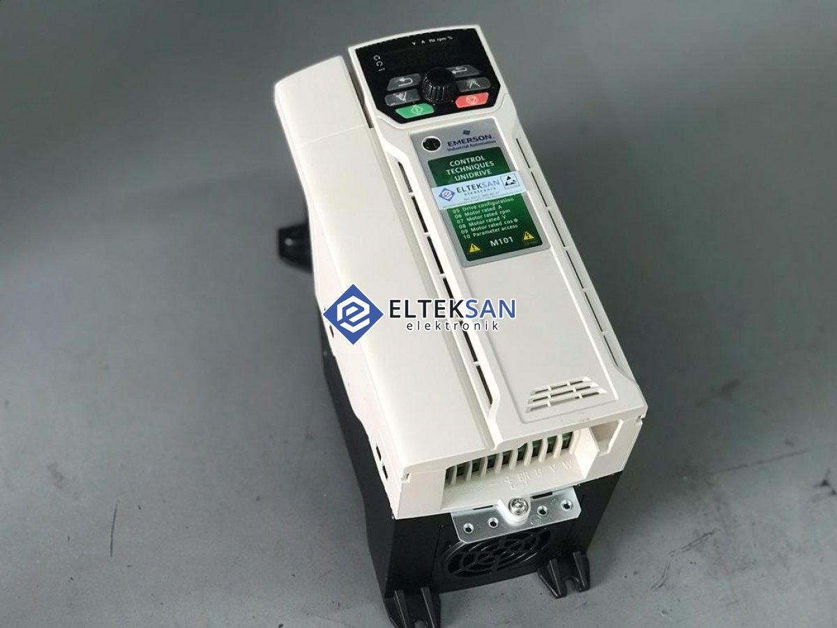 Elteksan -EMERSON UNİDRİVE M101-044 7.5 KW Motor Sürücü Tamiri