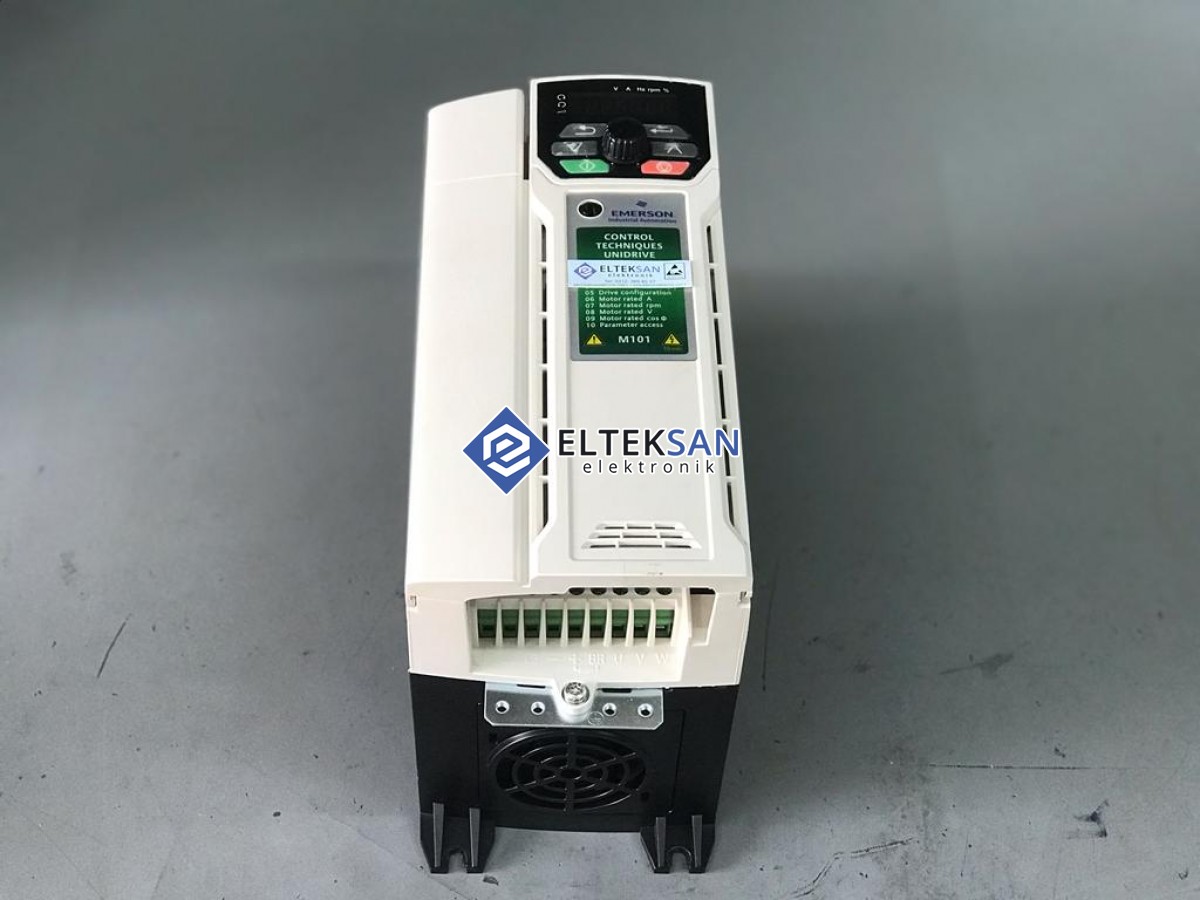 Elteksan -EMERSON UNİDRİVE M101-044 7.5 KW Motor Sürücü Tamiri