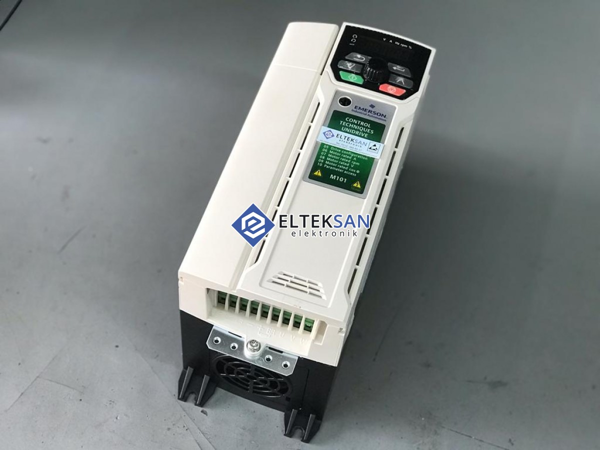 Elteksan -EMERSON UNİDRİVE M101-044 7.5 KW Motor Sürücü Tamiri