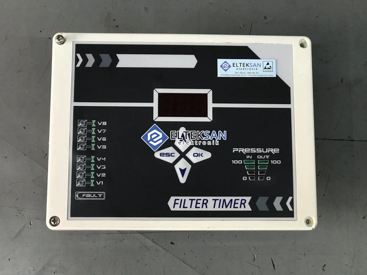 ENDÜSTRİYEL FİLTER TİMER Filtre Kontrol Ünitesi Tamiri