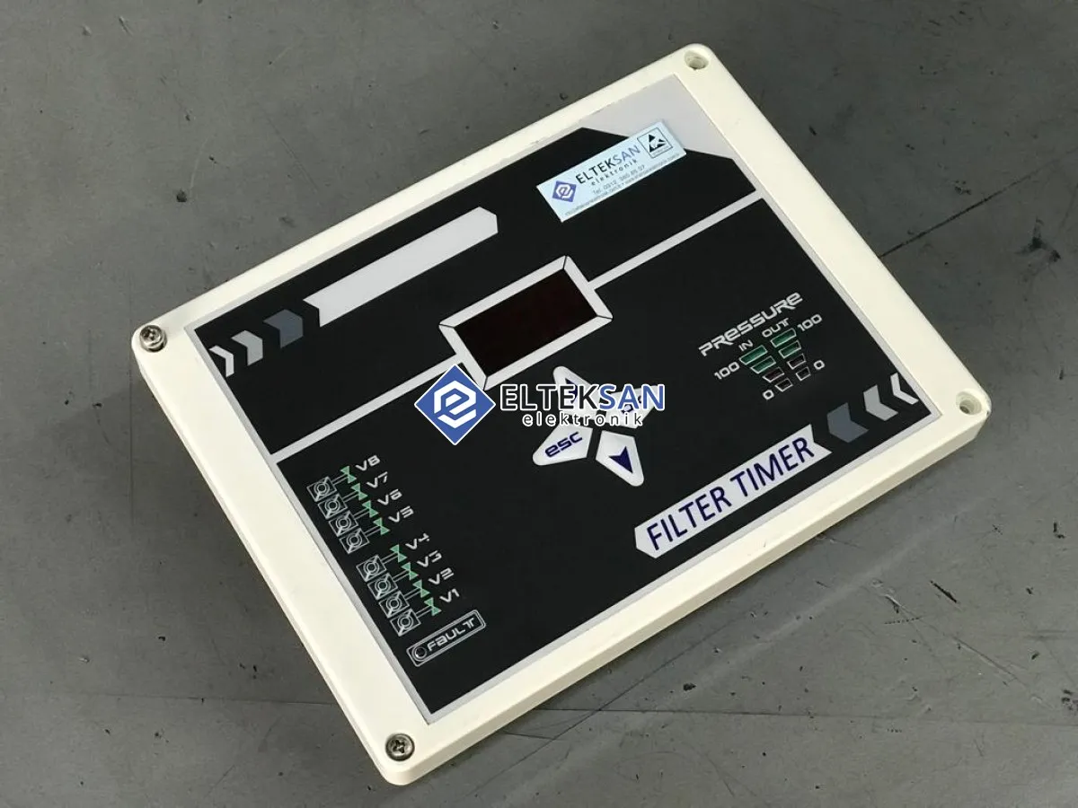Elteksan - Industrial Filter Timer Filter Control Unit Repair