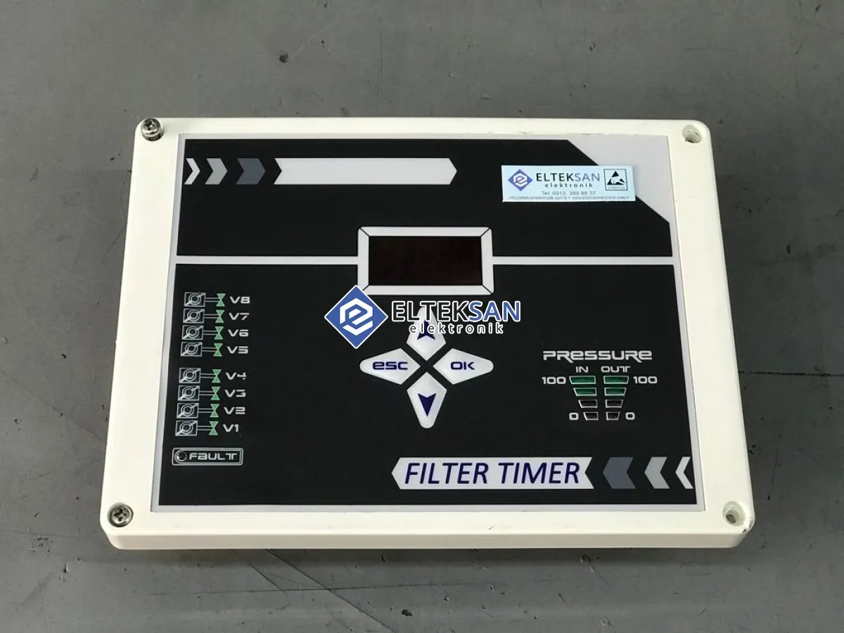 Elteksan - Industrial Filter Timer Filter Control Unit Repair