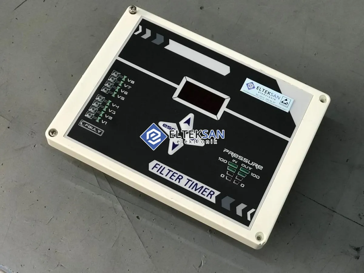 Elteksan - Industrial Filter Timer Filter Control Unit Repair