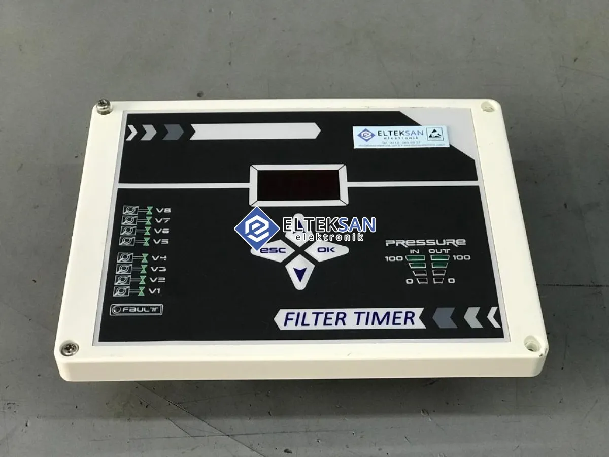 Elteksan - Industrial Filter Timer Filter Control Unit Repair