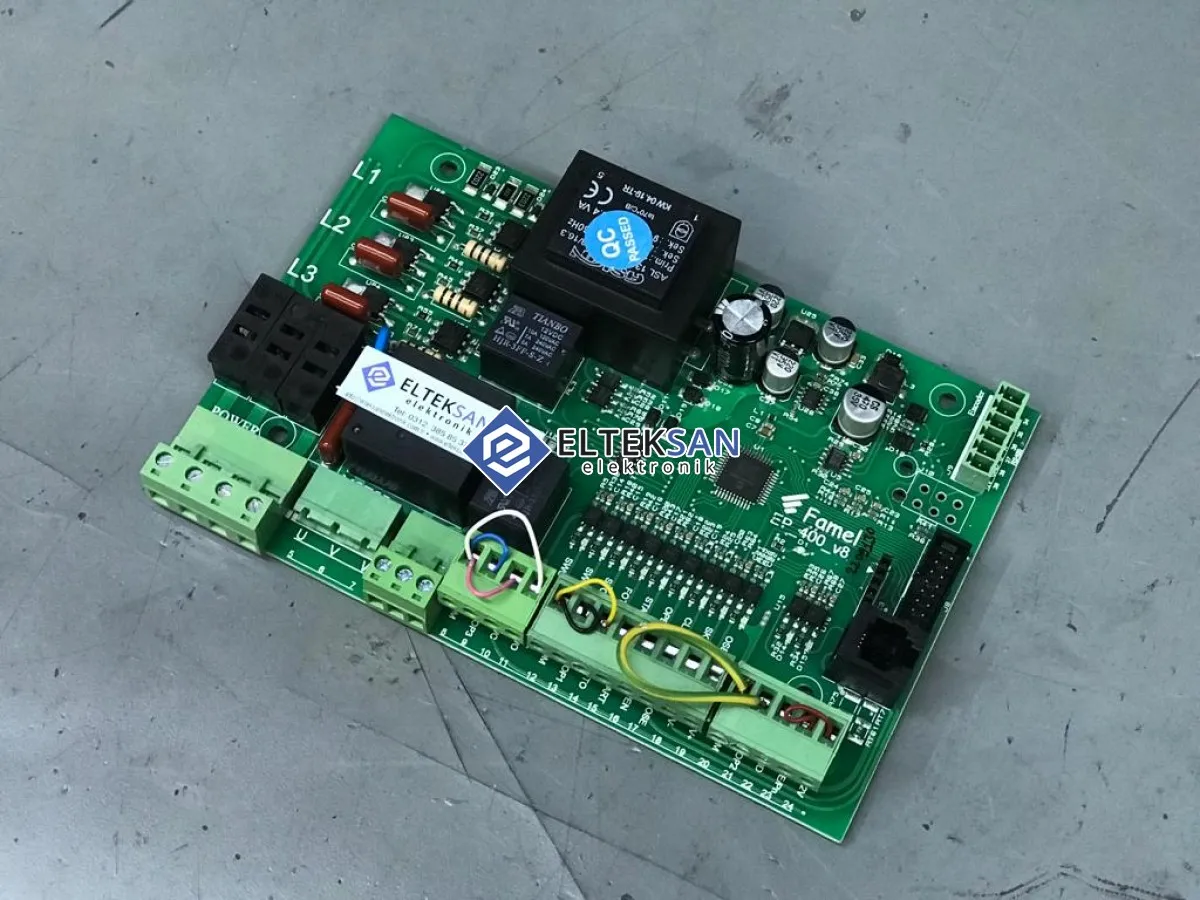 Elteksan - FAMEL EP-400 V8 Door Control Board Repair