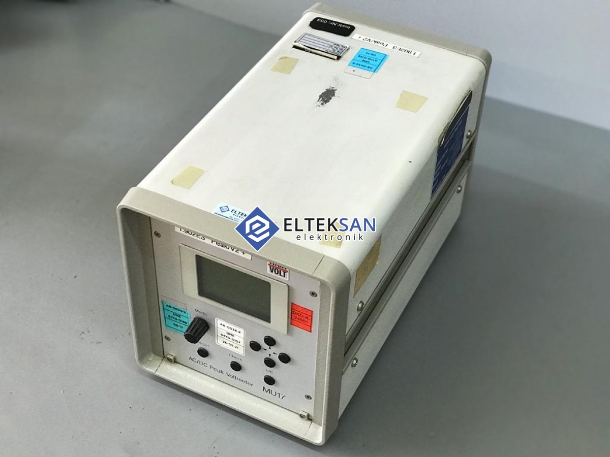 Elteksan -HİGHVOLT MU17 AC/DC Peak Voltmeter Tamiri