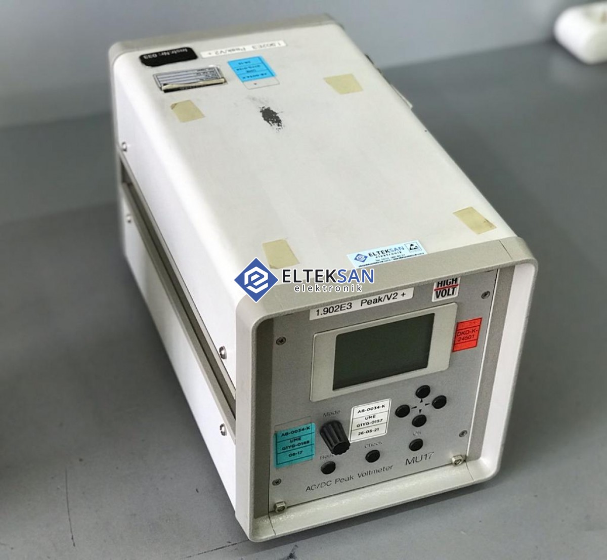 Elteksan -HİGHVOLT MU17 AC/DC Peak Voltmeter Tamiri