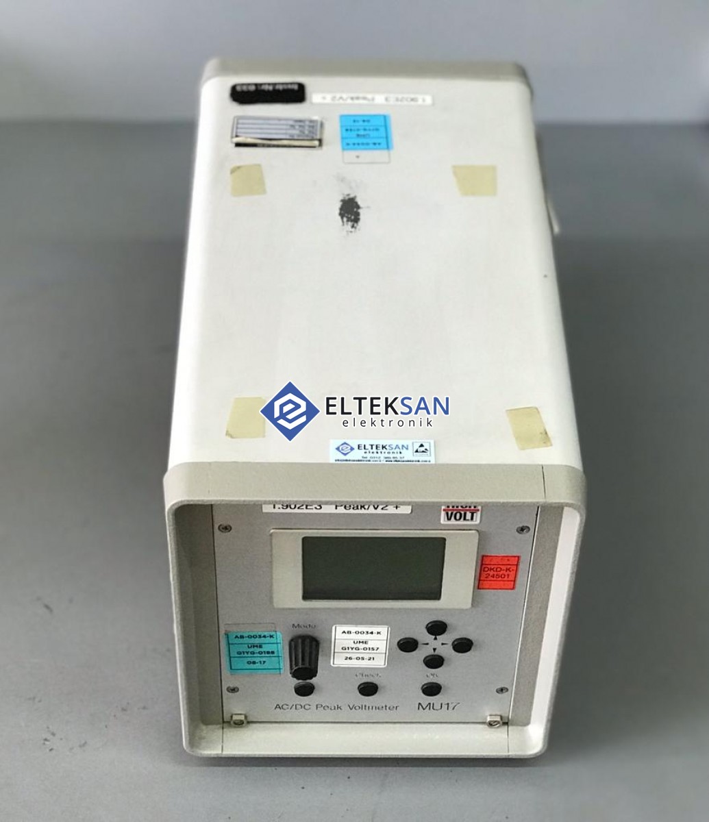 Elteksan -HİGHVOLT MU17 AC/DC Peak Voltmeter Tamiri