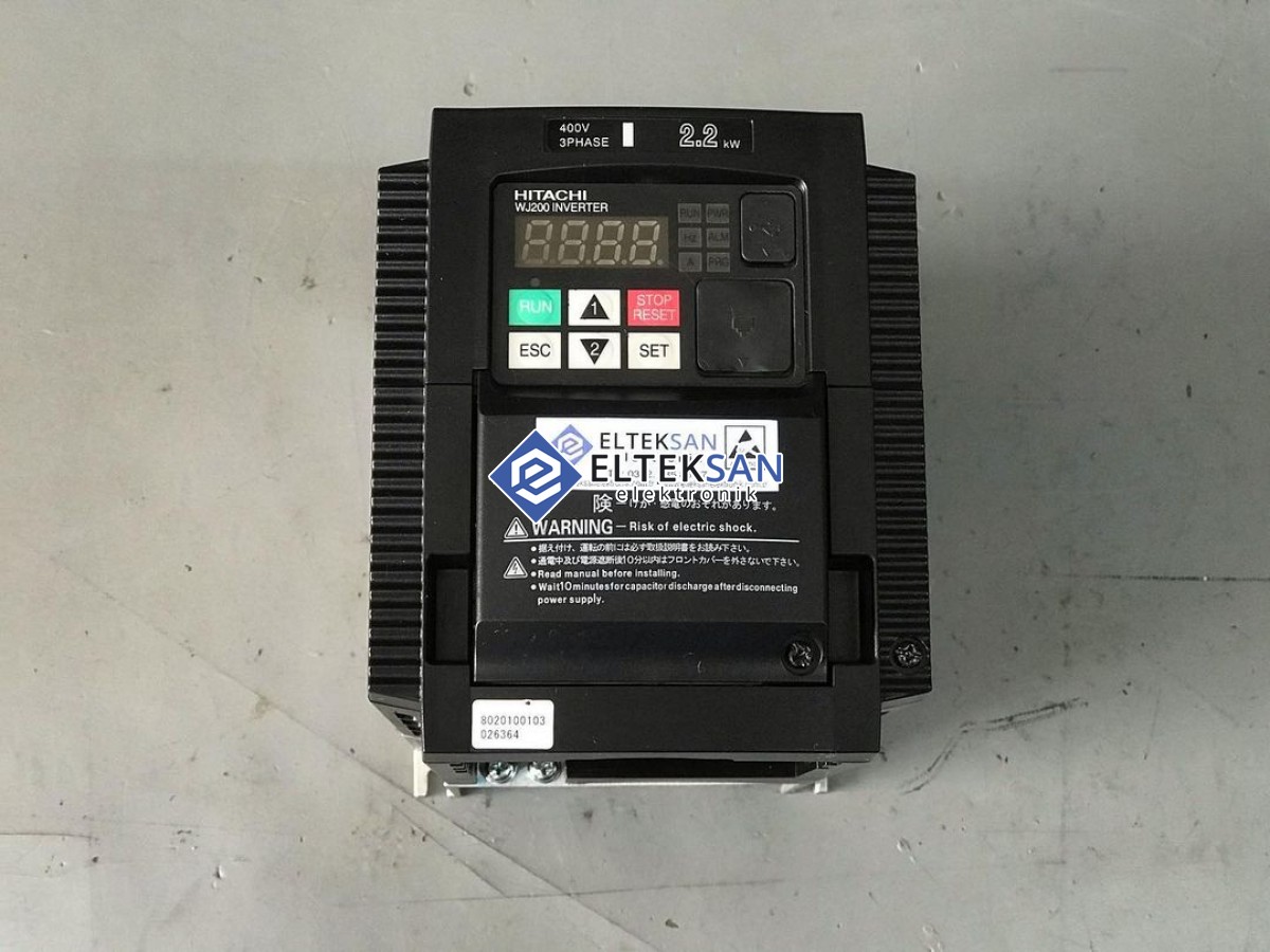 HİTACHİ WJ200-022HFC-N 2.2 KW Motor Sürücü Tamiri