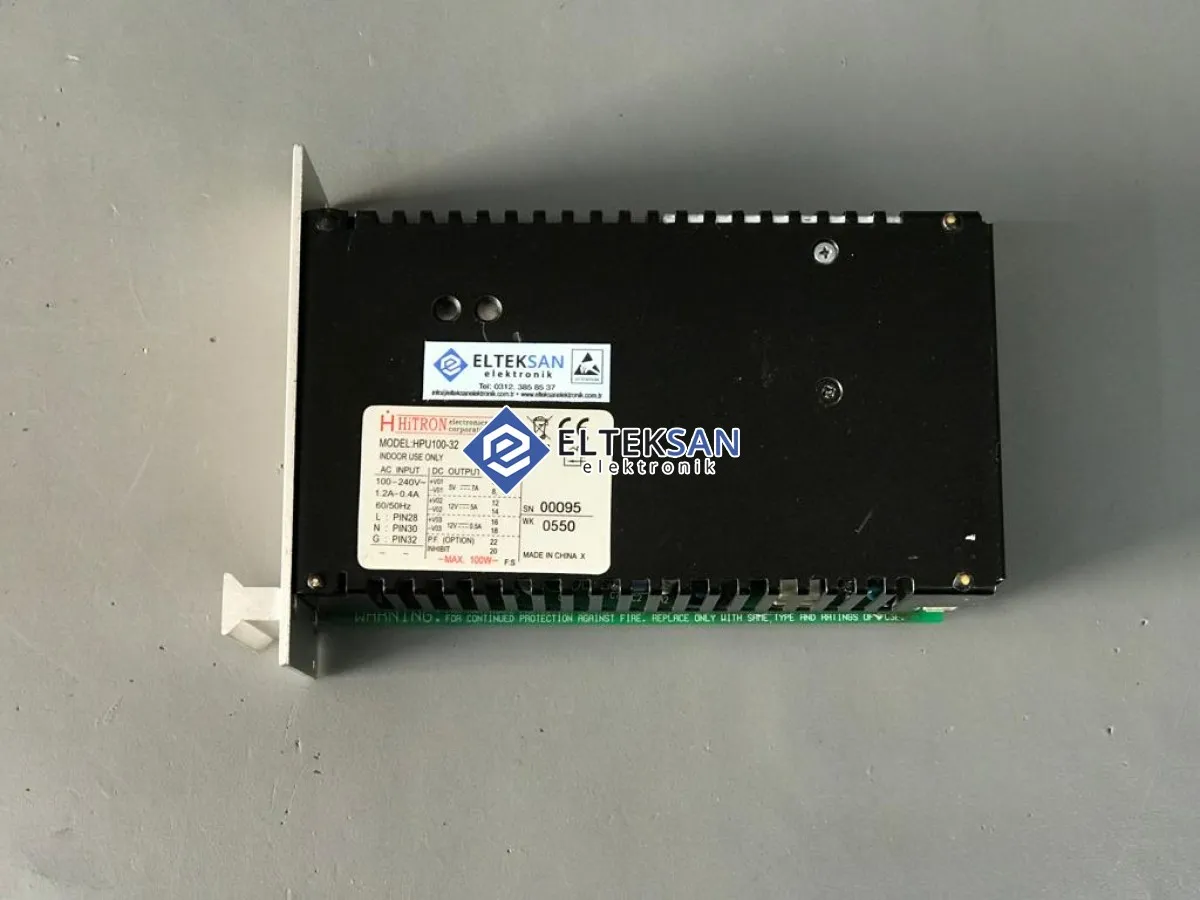 Elteksan - HİTRON HPU 100-32 Power Supply Tamiri