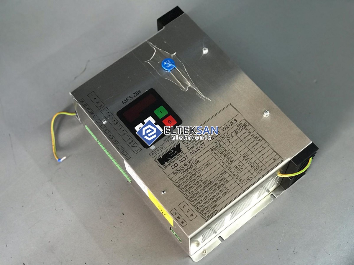 Elteksan -KEY REOVİB MFS268 Bobin Sürücü Tamiri