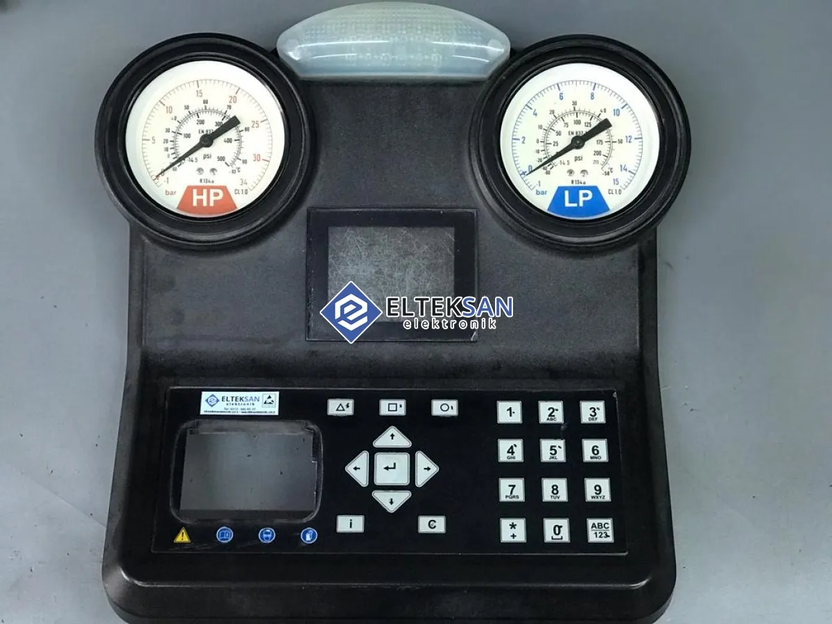 Elteksan - KLİMA GAZ DOLUM CİHAZI Membran Tuş Takımı Tamiri