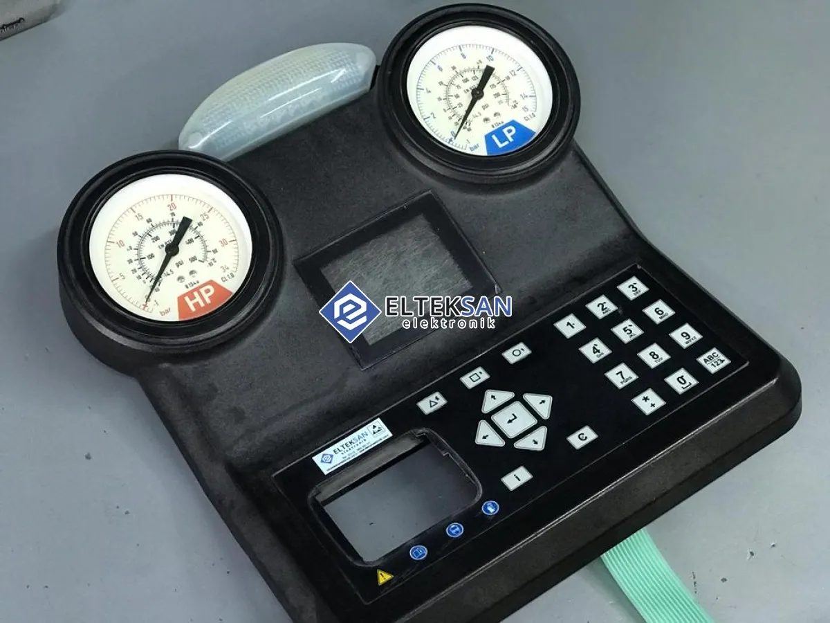 Elteksan - KLİMA GAZ DOLUM CİHAZI Membran Tuş Takımı Tamiri