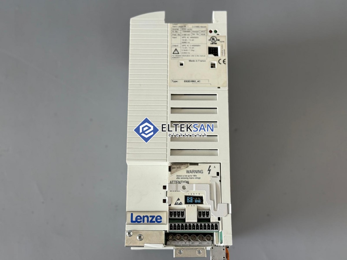 Elteksan -LENZE 8200 VECTOR E82EV552_4C 5.5 KW Motor Sürücü Tamiri