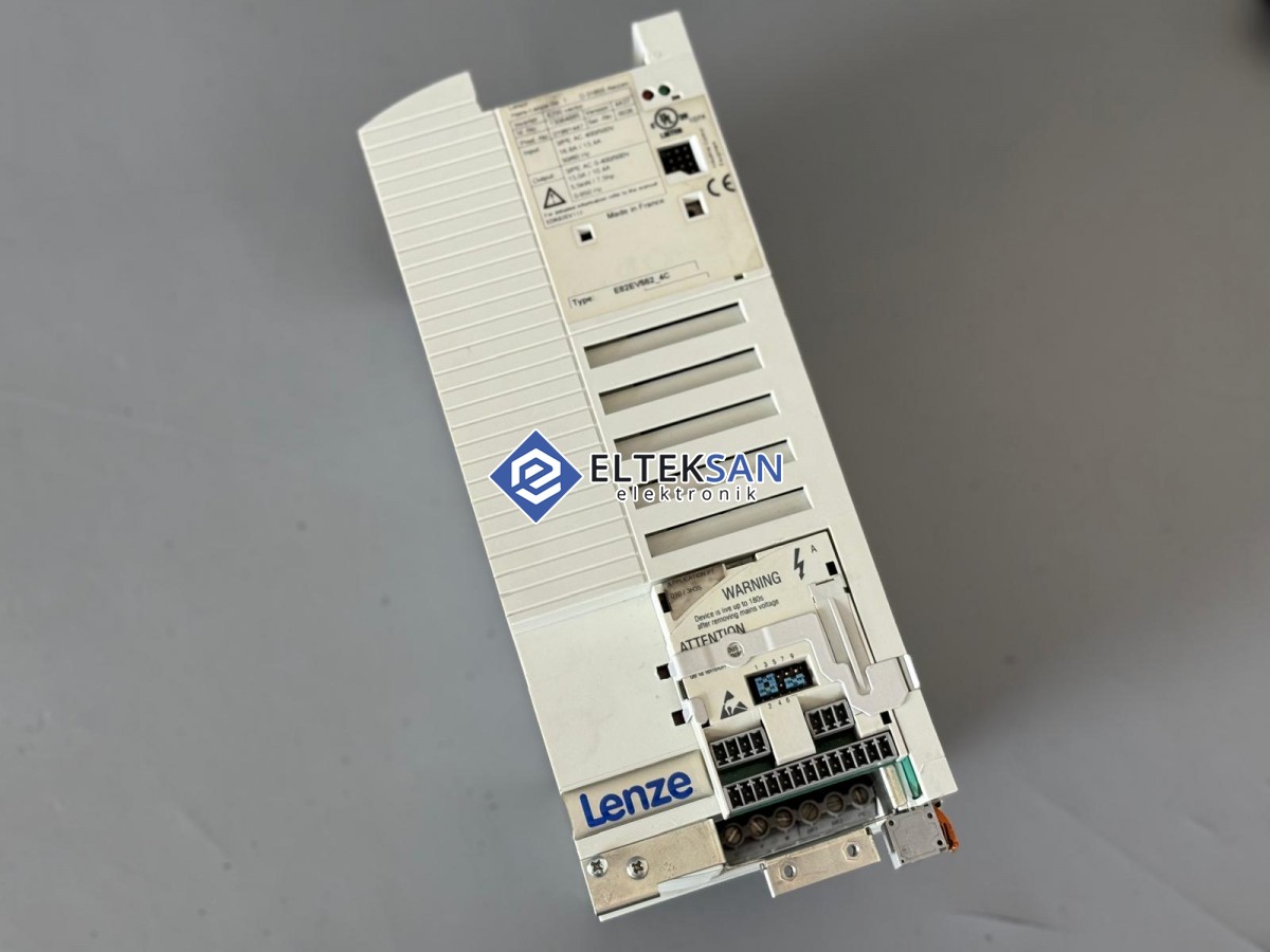 Elteksan -LENZE 8200 VECTOR E82EV552_4C 5.5 KW Motor Sürücü Tamiri