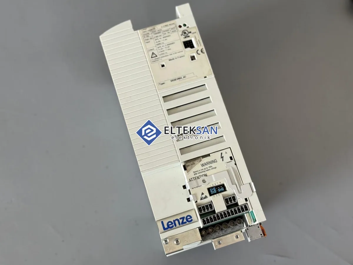 Elteksan - LENZE 8200 VECTOR E82EV552_4C 5.5 KW Motor Sürücü Tamiri