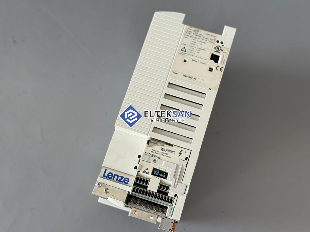 Elteksan -LENZE 8200 VECTOR E82EV552_4C 5.5 KW Motor Sürücü Tamiri