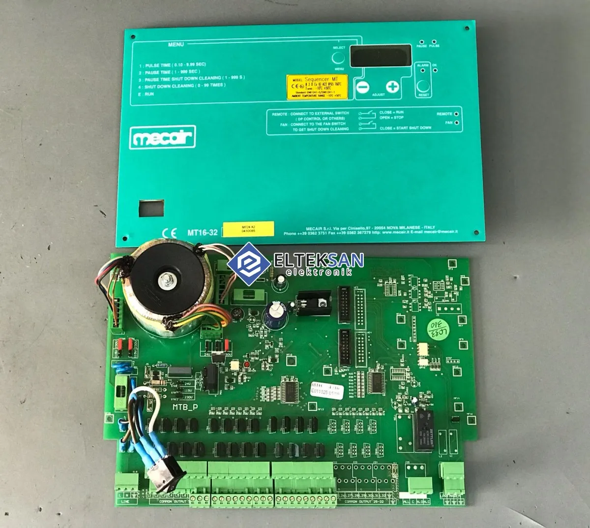 MECAİR MT SIRALAYICI Elektronik Kart Tamiri