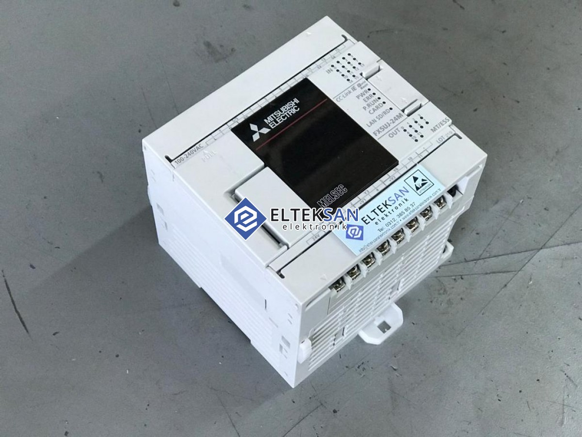 Elteksan -MİTSUBİSHİ FX5UJ-24MT/ESS PLC Modül Tamiri